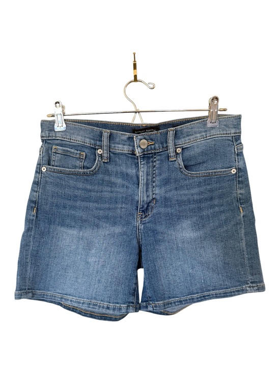 Pants - Banana Republic Mid Rise Denim Shorts Blue Stretch Casual Summer Size 27